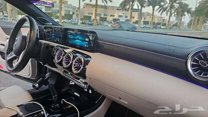 مرسيدس كهربائية وهجينة  صبغ وكالة لون أسود ملكي وارد ألمانيا 13