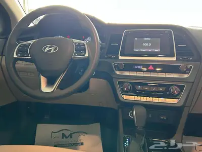 هونداي سوناتا 2019 استاندر - عداد 7000 كم فقط 12