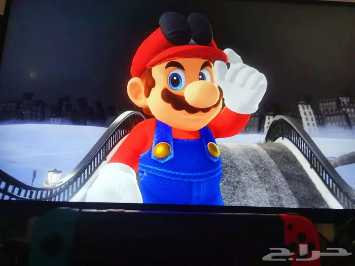 Nintendo Switch v2 نينتيندو سويتش مع 2 ألعاب 6