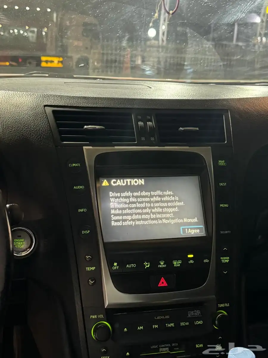 لكزس GS430 2008 خليجي 9