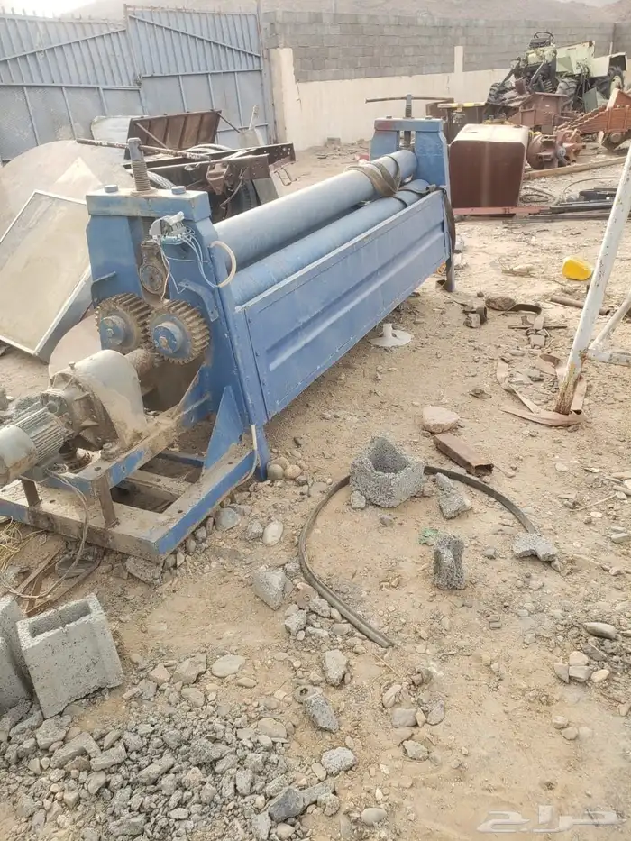 ماكينة درفلة طعاجة او لفافة حديد 0