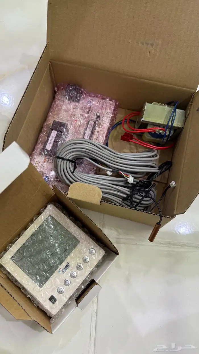 طبلون وقاطع كهرباء شفاط صاج قلي 20