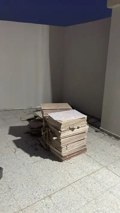 بقايا بلاط منوع 0