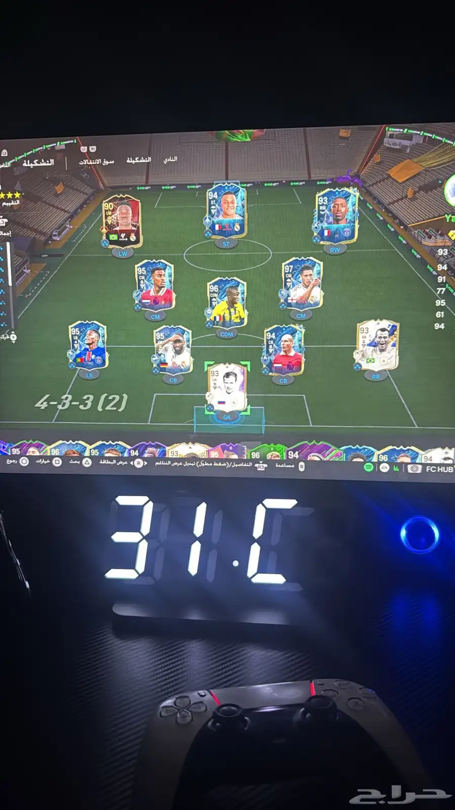 تشكيلة فيفا 25  FC 25 4