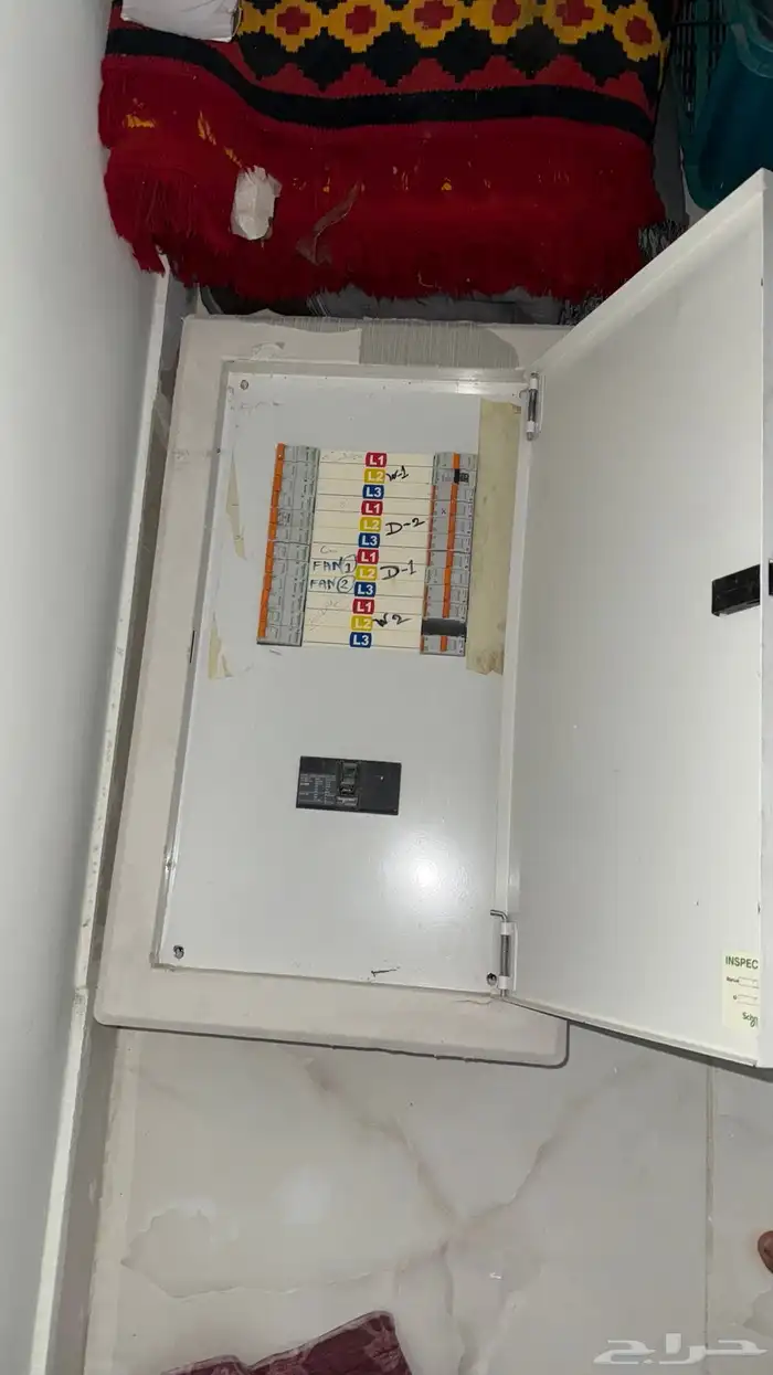 طبلون وقاطع كهرباء شفاط صاج قلي 2