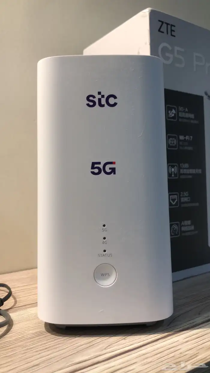 راوتر 5G stc مشغل جميع الشرائح زين - موبايلي - stc 1