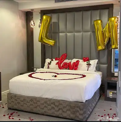 تنسيق غرف عرسان ذكرى زواج 2