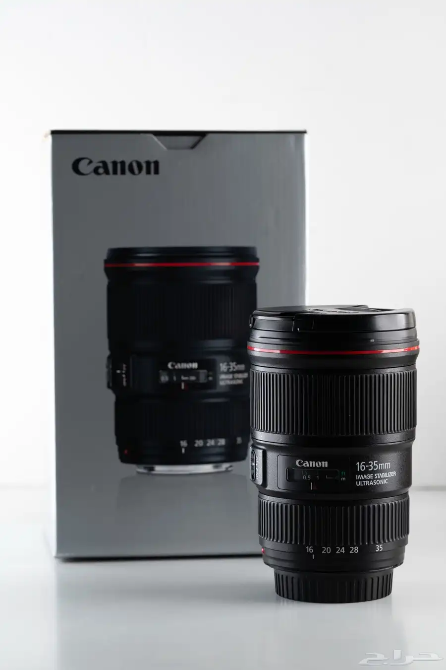 عدسة كانون فل فريم Canon EF 16-35mm F 4 IS USM 9