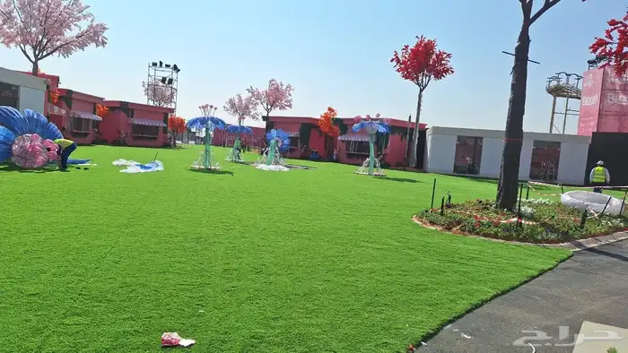 عشب صناعي ملاعب حدائق 1