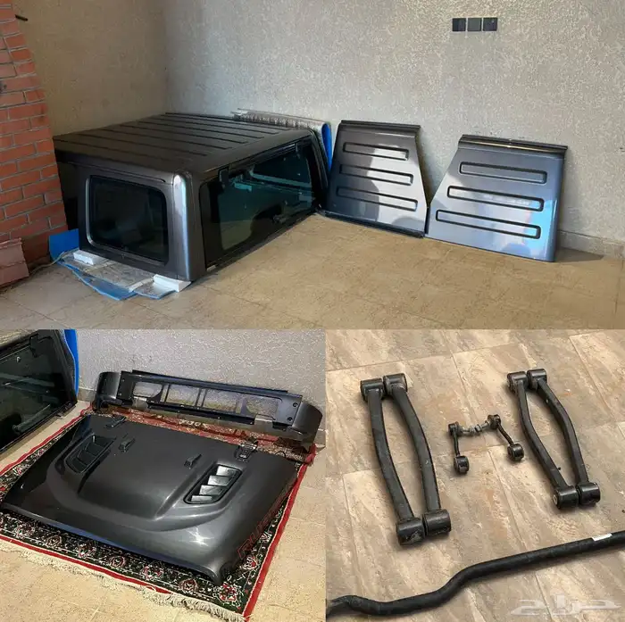 قطع وكاله رانجلر JL - كبوت mojave مطابق لشكل 392 0