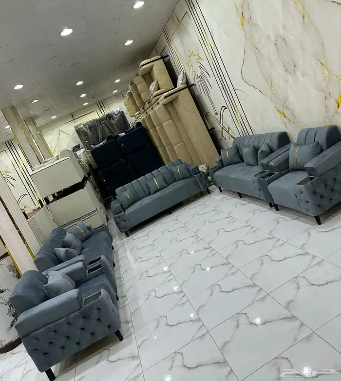 أطقم كنب جاهزه 4