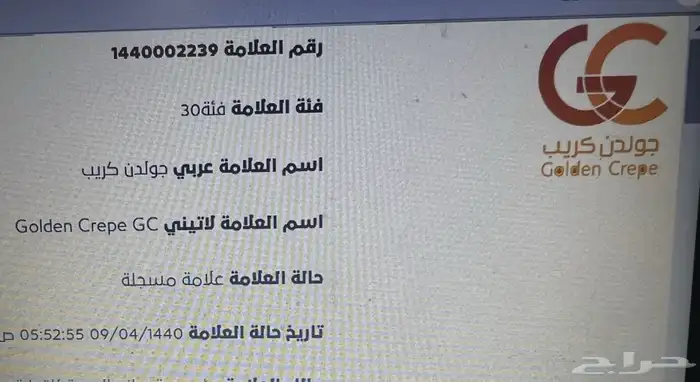 علامة تجارية مسجلة للبيع 0