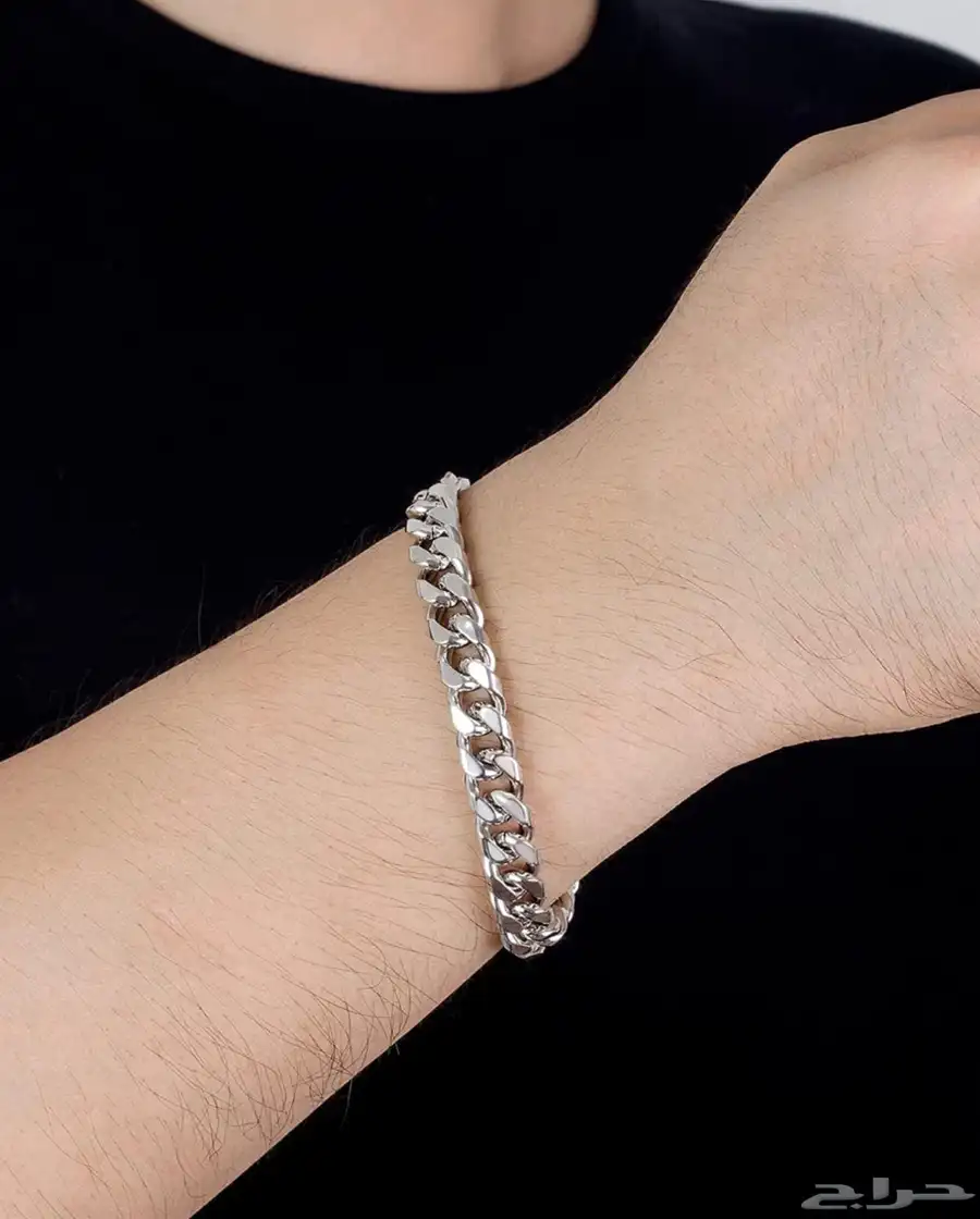 سوار فضه ايطالي عيار 925 استرليني 0