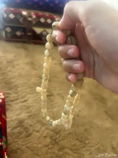 سلام عليكم معرض لكم سبحة نادرة أهل النوادر سبحة الخرز حقها 8