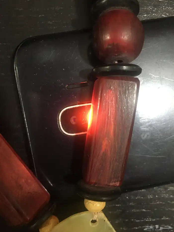 قلادة قرن زراف تراثي انتيك 5