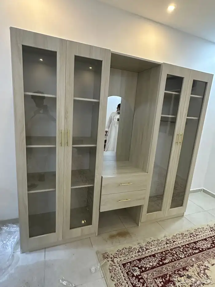 تفصيل دولاب  سرير  مرتبة  غرفة كامل جديد موجود. 8