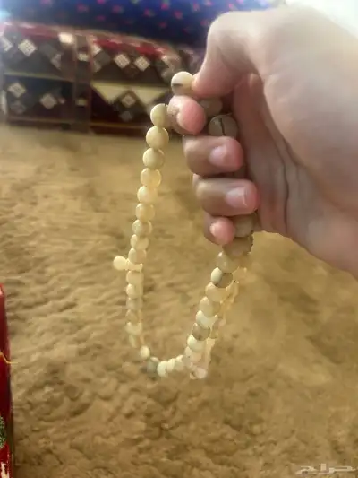 سلام عليكم معرض لكم سبحة نادرة أهل النوادر سبحة الخرز حقها 11