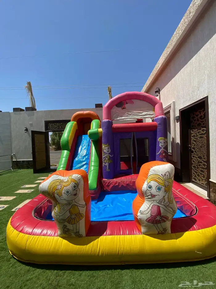 زحليقه و نطيطه مائيه للبيع 4
