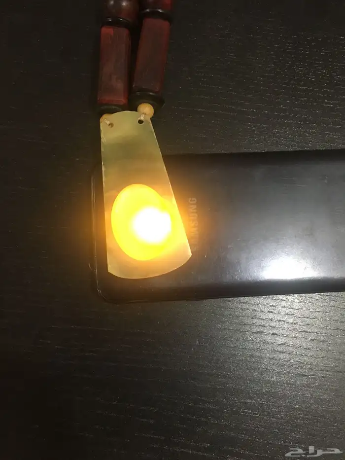 قلادة قرن زراف تراثي انتيك 1