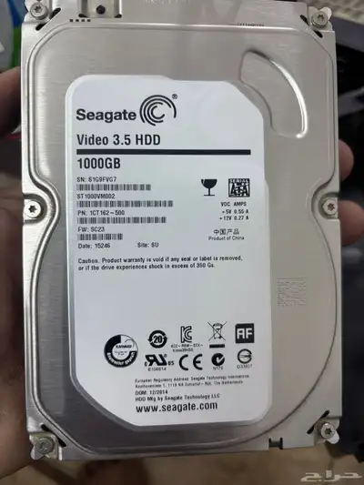 Seagate Hard disk 1TB storage 0