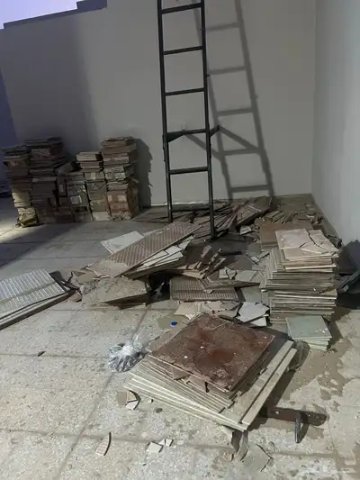 بقايا بلاط منوع 4