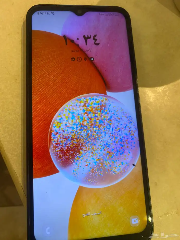 جوال A14 مادخل الصيانه ابدا وجديد سوم 0
