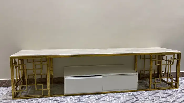 طاولة تلفزيون رخام 0