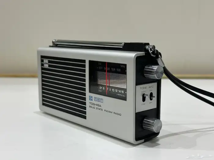 راديو توشيبا موجتين نادر 1969 3