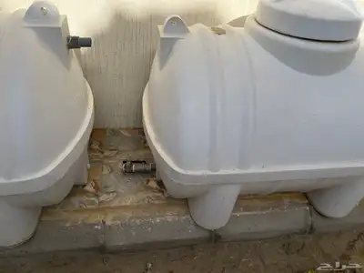 خزانات فايبر الزامل مستخدمة نظيفة 500 L 2