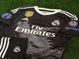 تيشيرت ريال مدريد 2014 الاسود 2