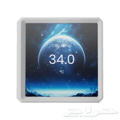 مبرد مائي 3 مراواح ابيض AURA GL360 LCD من شركة Gamdias 6