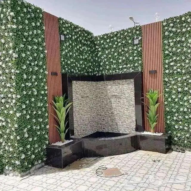 عشب صناعي جداري ارضي نجيلة مظلات شلالات ونوافير تجهيز ملاعب 3