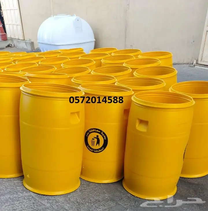 برميل نفايات بلاستيك 220 لتر Barrel 220 2