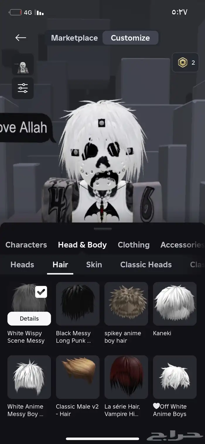 حساب روبلوكس 2