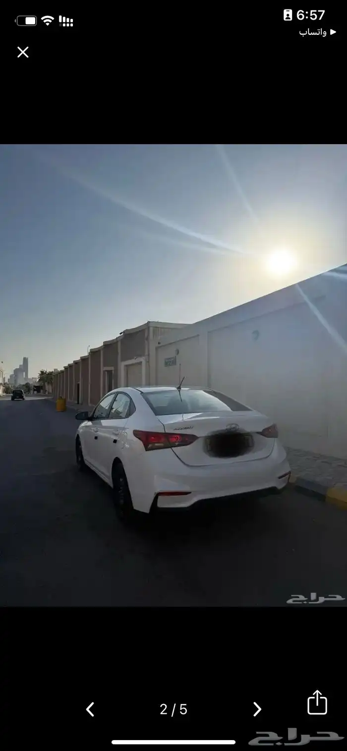 للبيع سيارة اكسنت 2020 4