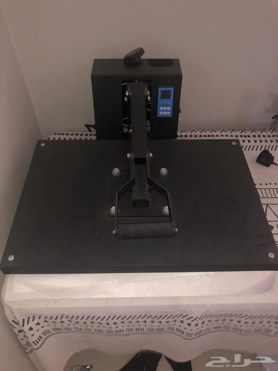 مكبس حراري بحجم A3 وطابعة ابسون L805 لطباعة DTF 4