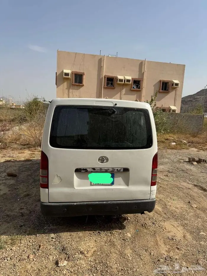 باص فان بضاعه هايس تويوتا ديزل للايجار الشهري 0