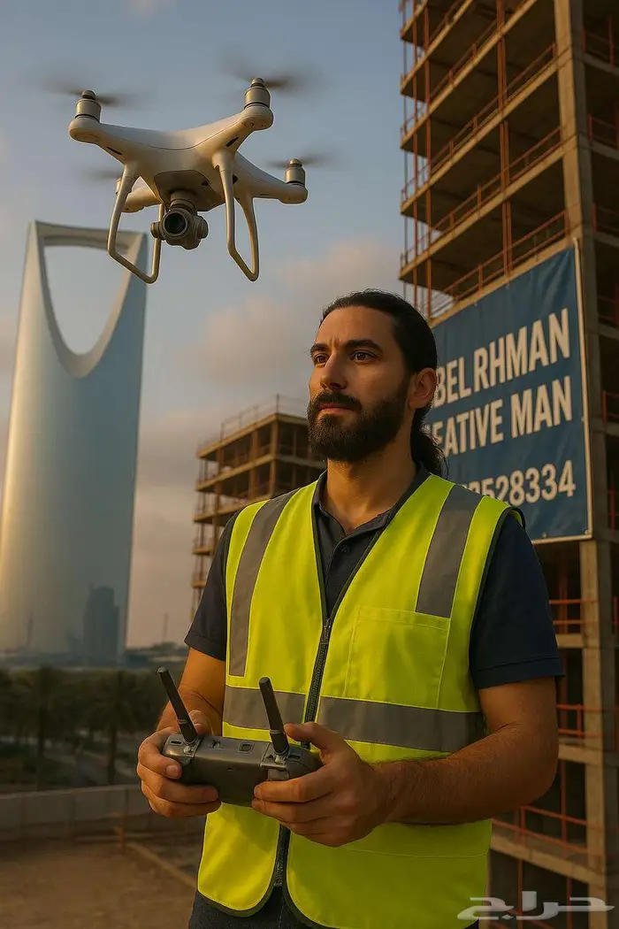 تصوير مشاريع بالدرون 1