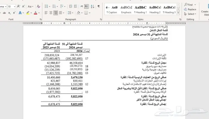 إعداد قوائم مالية داخلية (قائمة المركز المالي   قائمة الدخل) 3