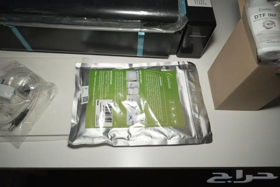 مكبس حراري بحجم A3 وطابعة ابسون L805 لطباعة DTF 2