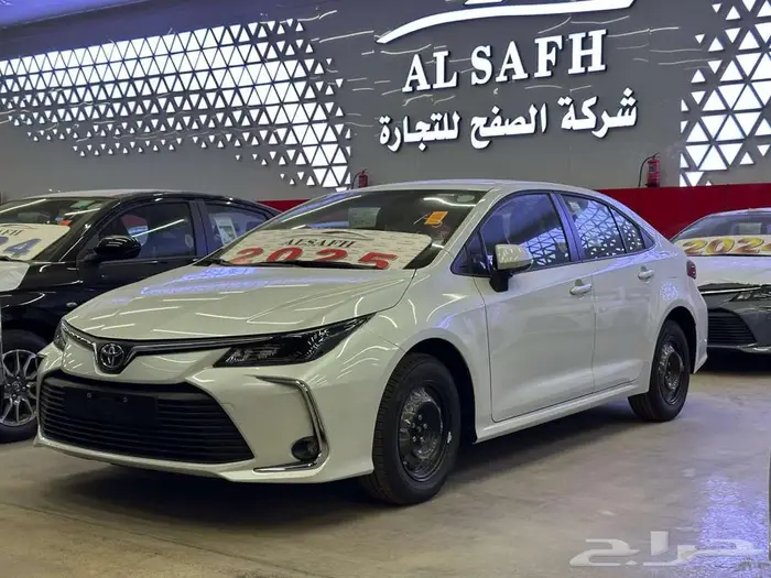 تويوتا كورولا 2.0 ستاندر 2025 الاقل سعرآ 1
