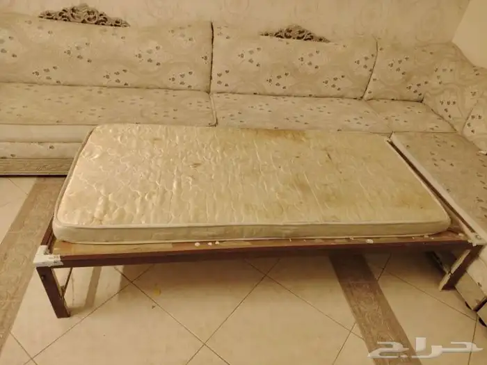 سرير حديد بدون مراتب 4