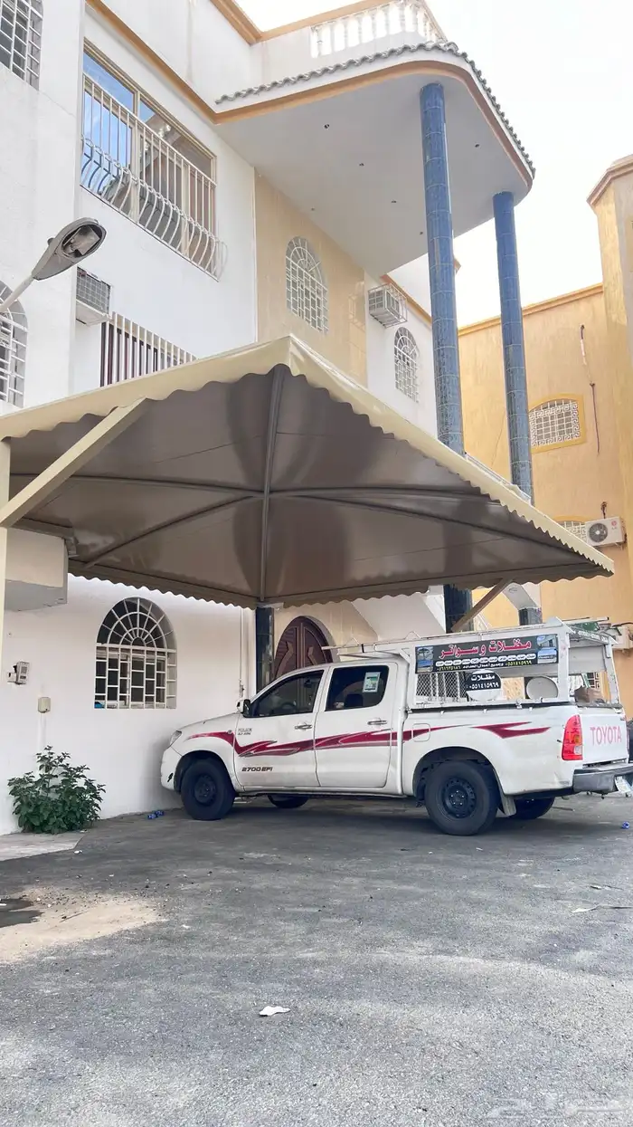 مظلات وسواتر وجميع أعمال الحداده 16