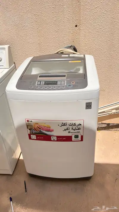 غسالة إل جي LG ونشافة أمريكي و(فرن وسطحة) جنرال 4