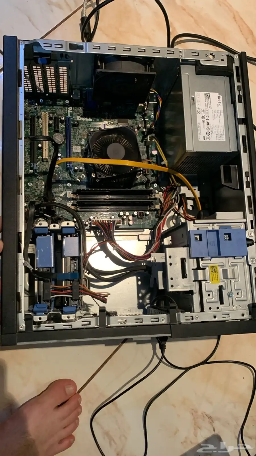 كمبيوتر ديل الموديل dell optiplex 9010 (مع الشاشة و الكيبود) 7