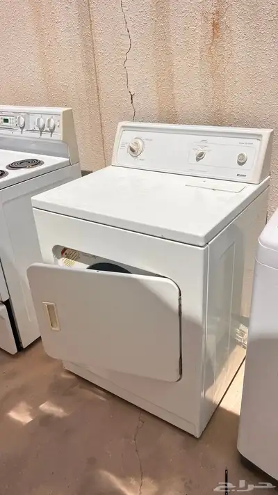 غسالة إل جي LG ونشافة أمريكي و(فرن وسطحة) جنرال 6