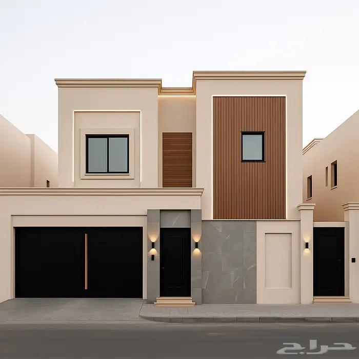 تصميم واجهات منزليه فخمة 7