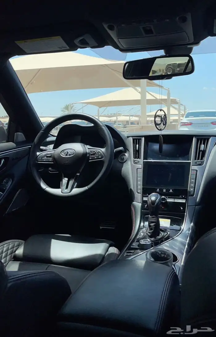 Q50 red sport 2023 للبيع 1