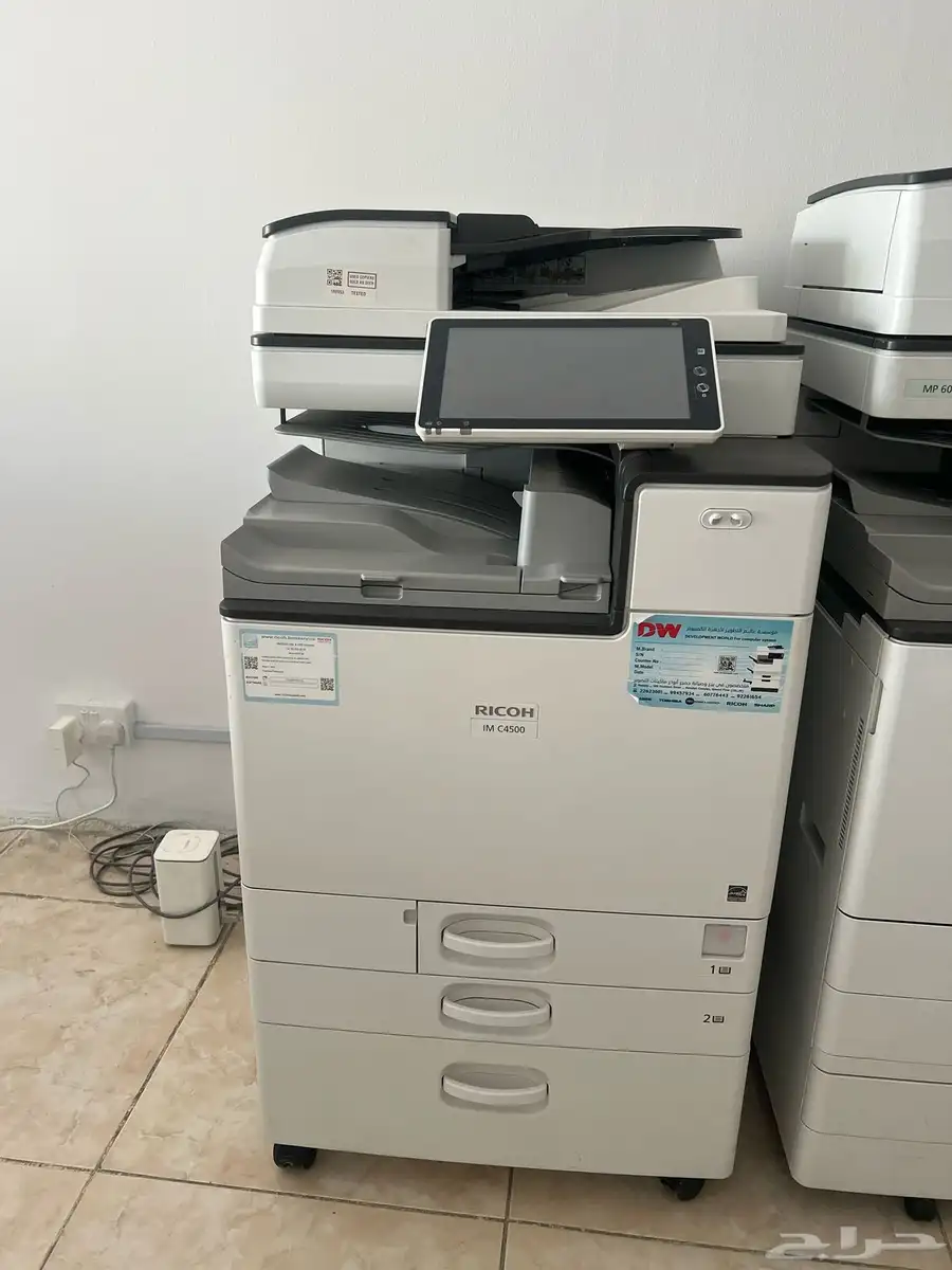 للبيع طابعات مع احبارهن ملون 1