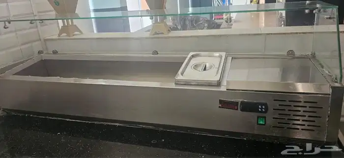 ثلاجتين وفليزر وطاولات 0